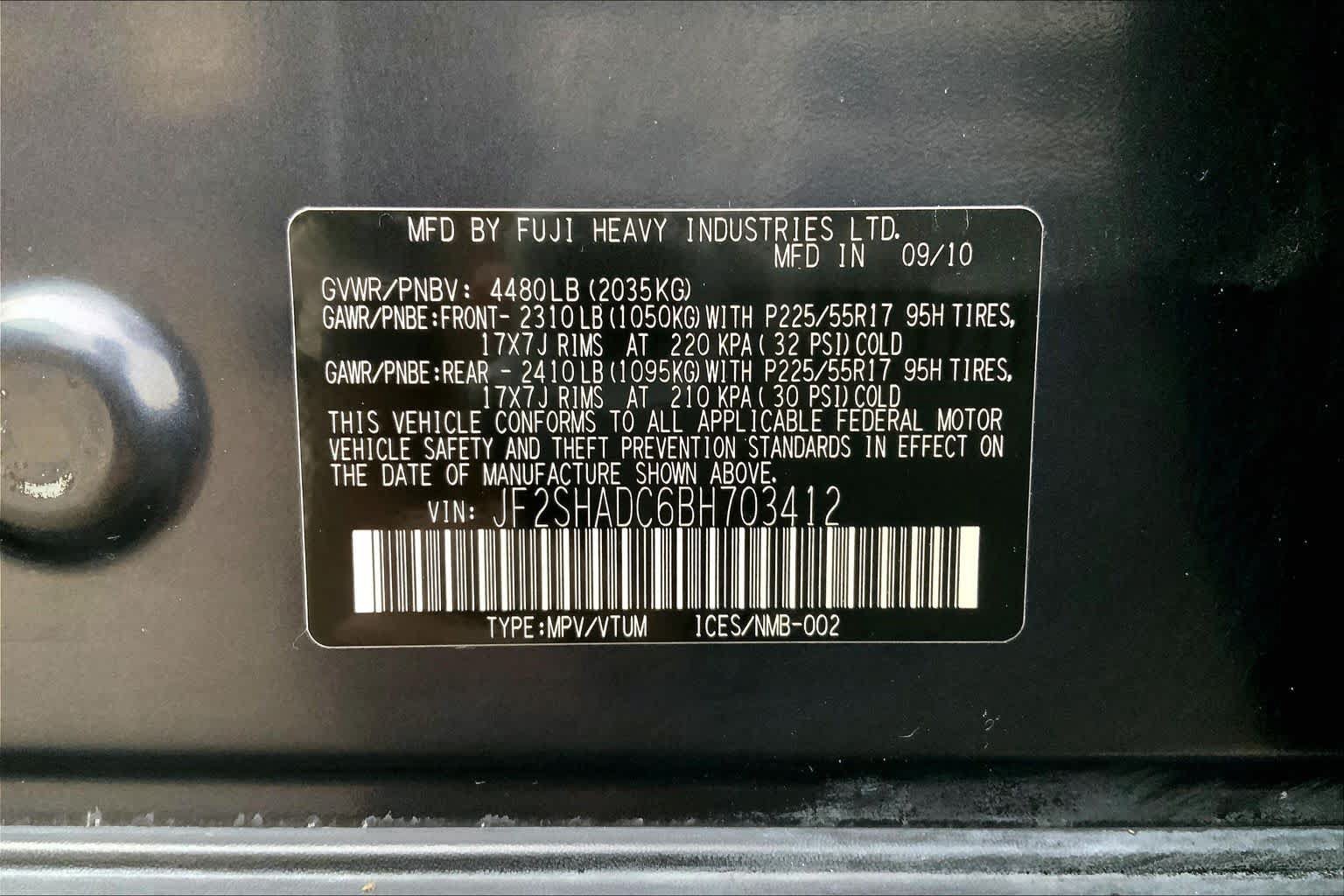 Used 2011 Subaru Forester 2.5X Premium w/ All-Weather Pkg AWD/4WD image 30