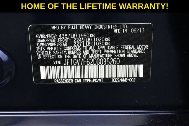 Used 2013 Subaru Impreza WRX Premium AWD/4WD image 49