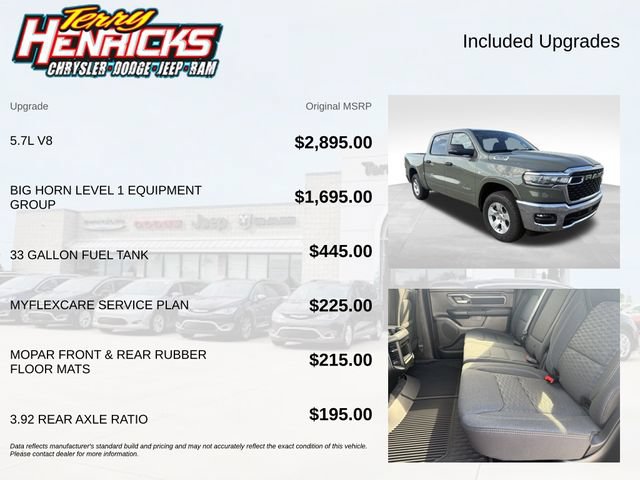 New 2026 RAM 1500 Big Horn AWD/4WD image 7
