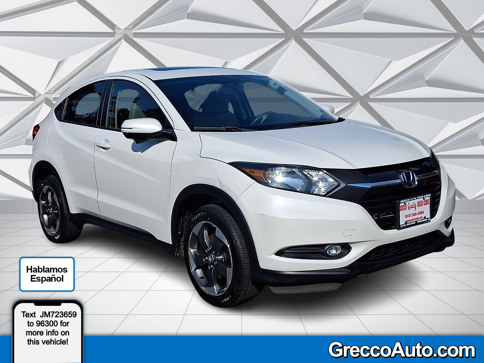 Certified 2018 Honda HR-V EX image 1