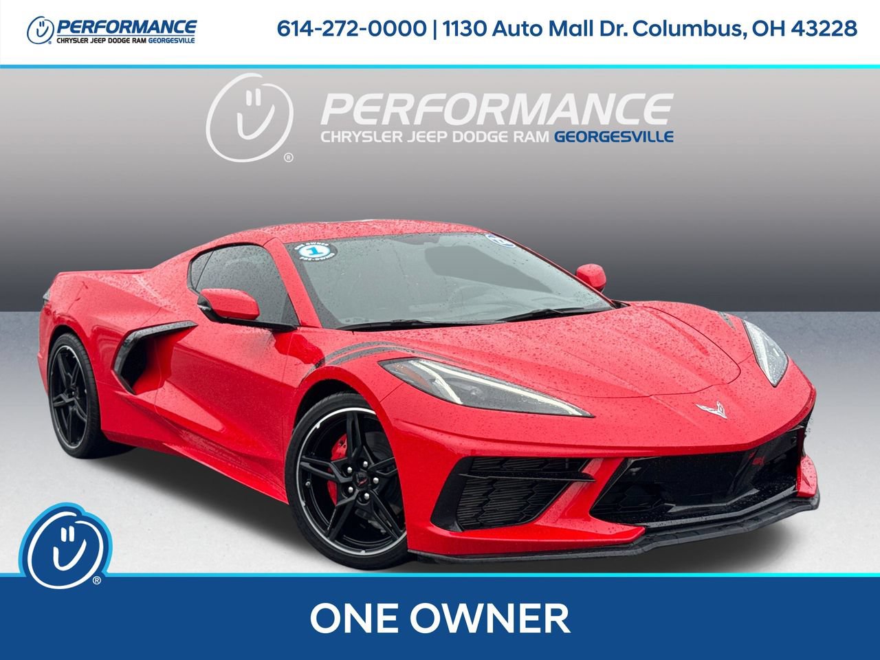 Used 2023 Chevrolet Corvette Stingray Premium Cpe w/ Chrome Exterior Badge Package