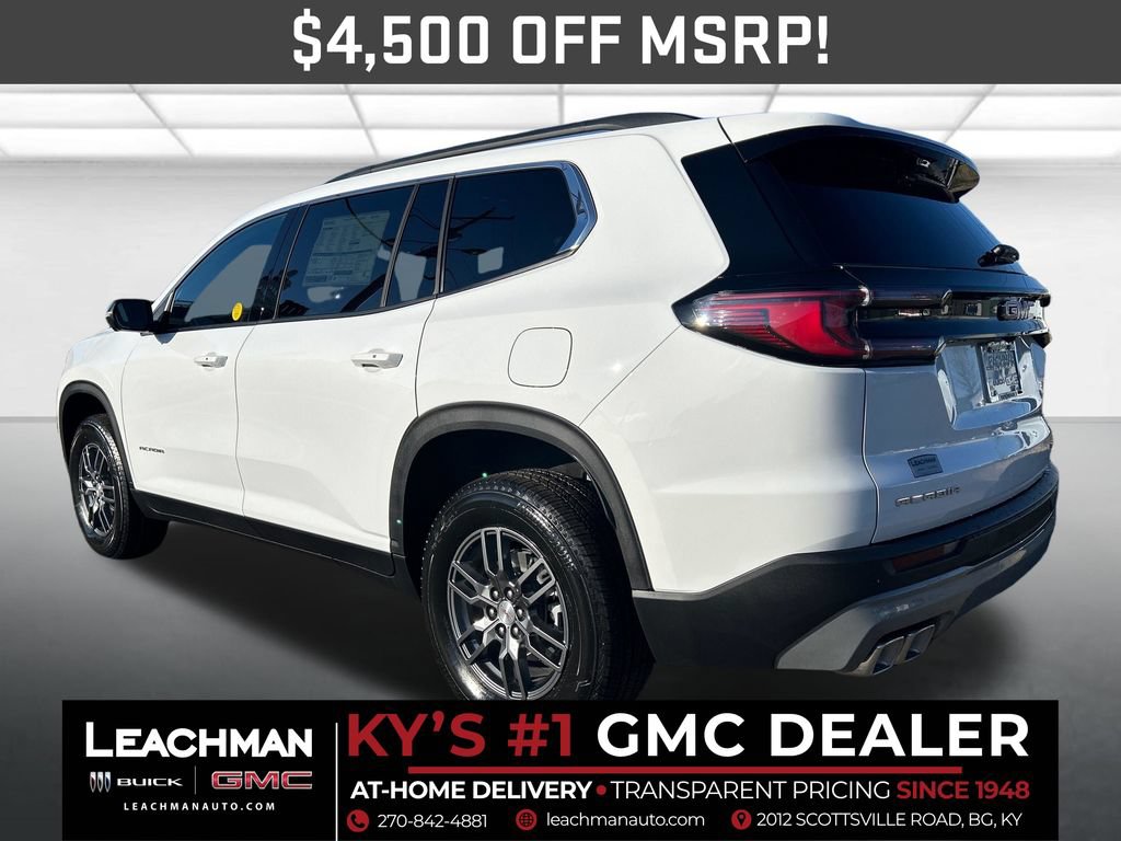 New 2026 GMC Acadia Elevation w/ LPO, Floor Liner Package FWD image 5