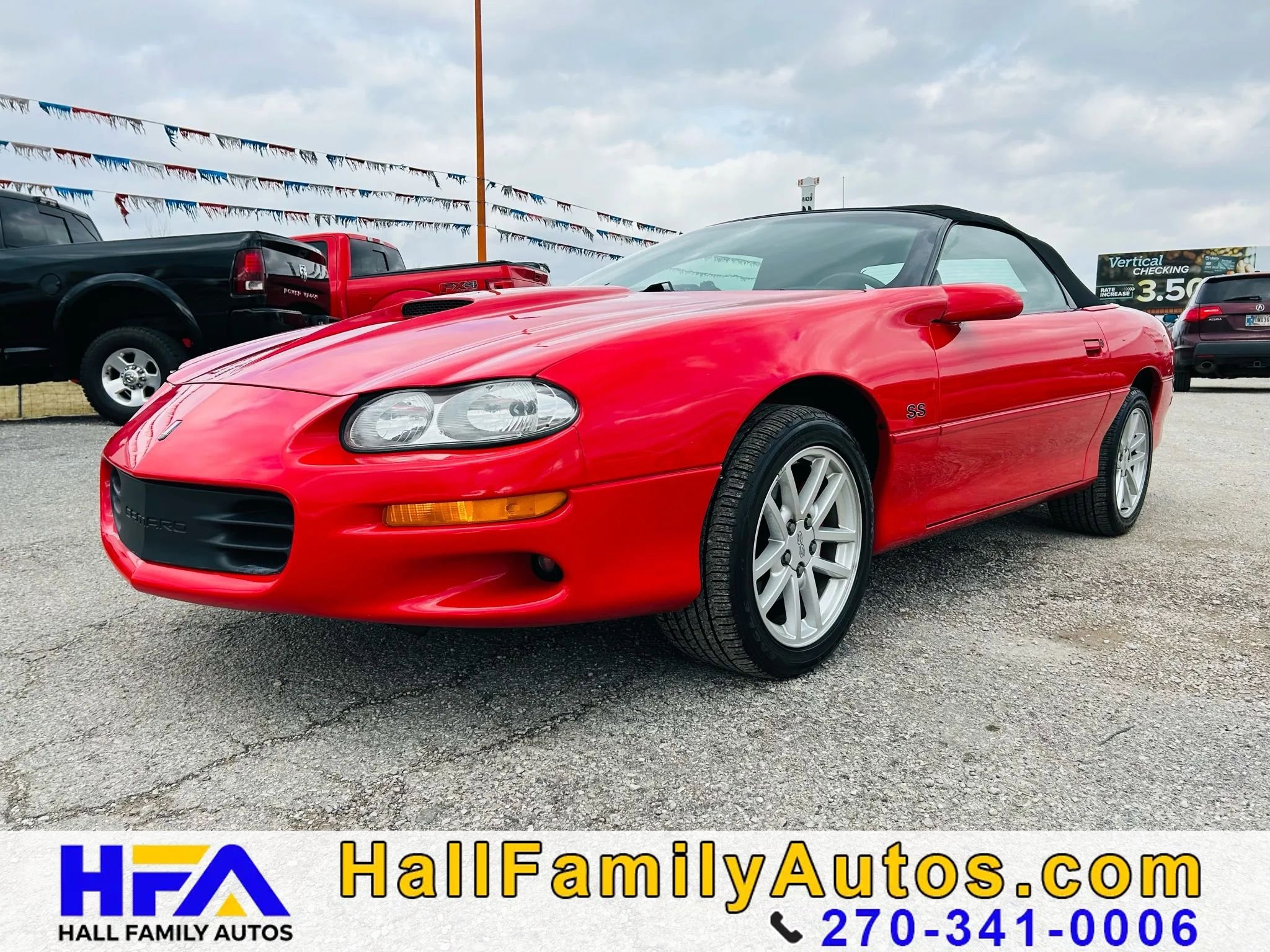 Used 2001 Chevrolet Camaro Z28 w/ SS Performance/Appearance Pkg RWD image 1