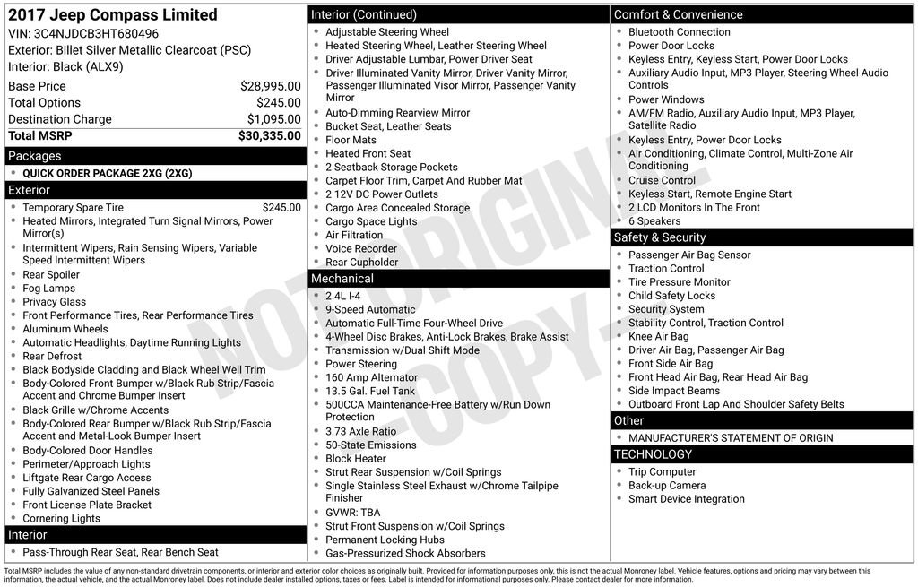 Used 2017 Jeep Compass Limited image 5