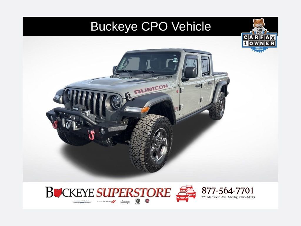 Certified 2023 Jeep Gladiator Rubicon w/ LED Lighting Group