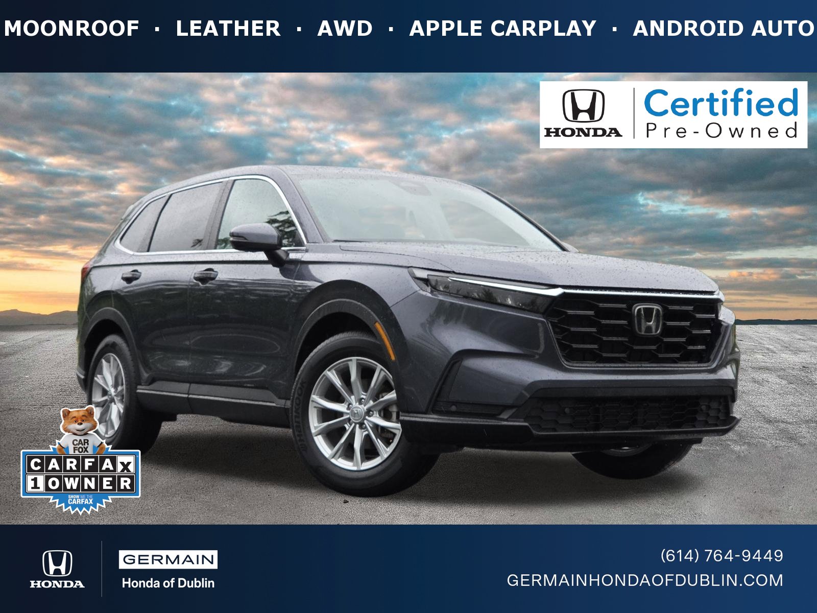 Certified 2024 Honda CR-V EX-L image 1