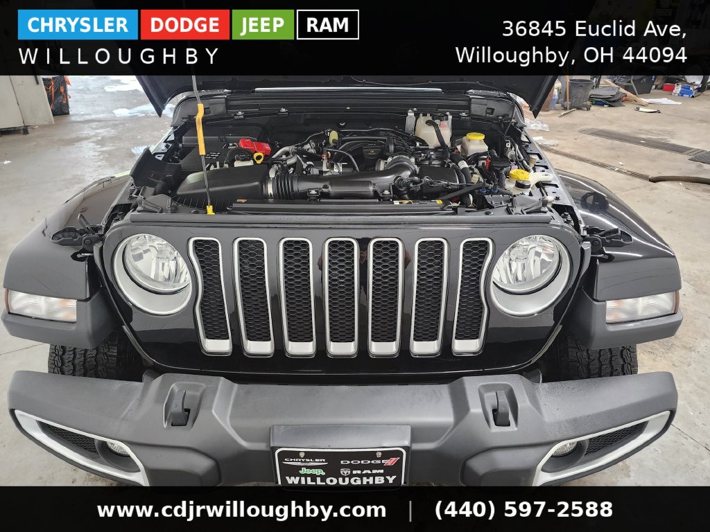 Used 2023 Jeep Wrangler Unlimited Sahara w/ Cold Weather Group AWD/4WD image 36