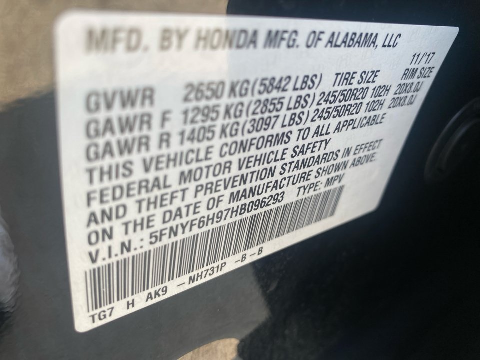Used 2017 Honda Pilot Touring image 39