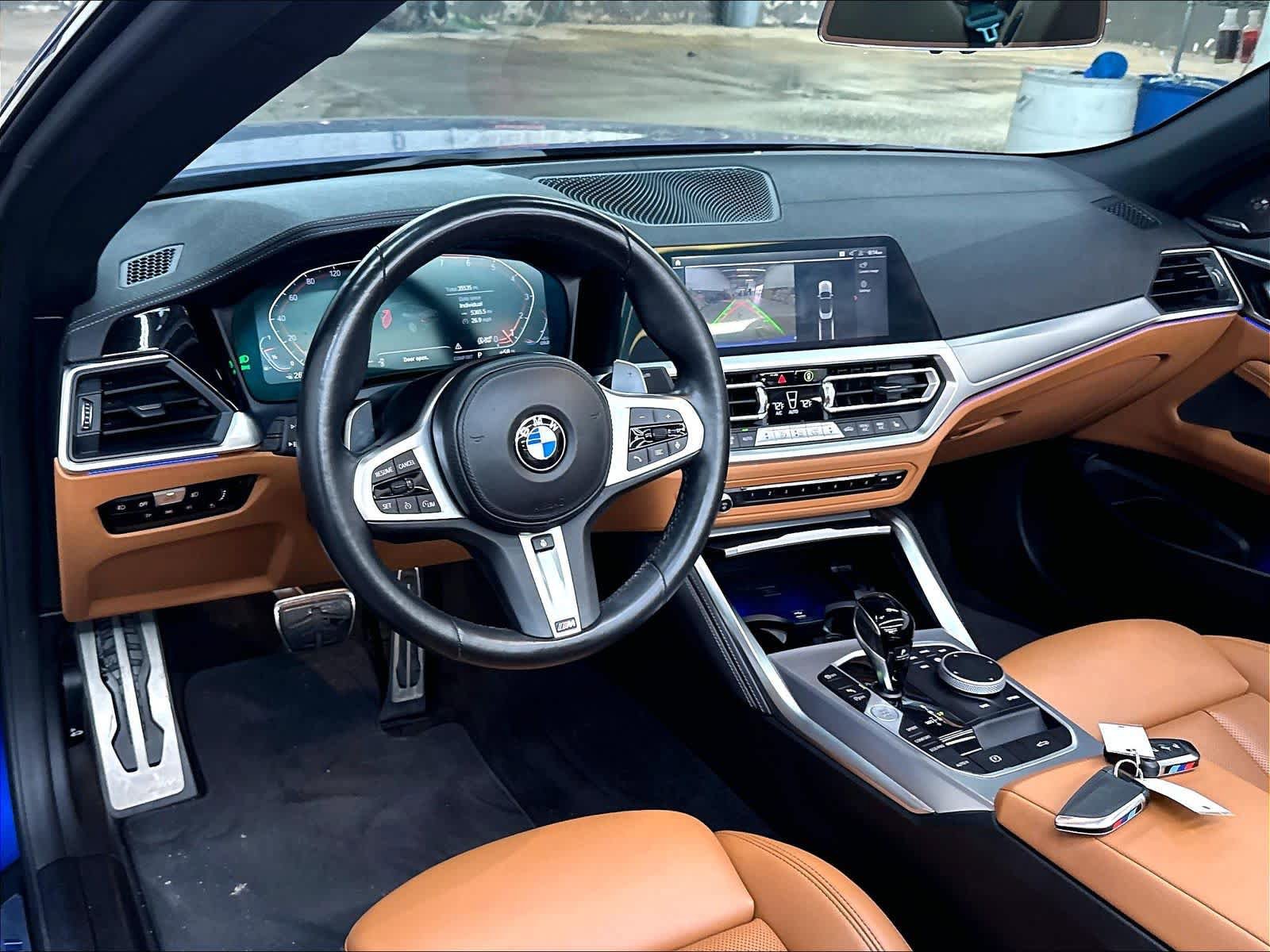 Used 2022 BMW 430i Convertible w/ M Sport Package RWD image 16