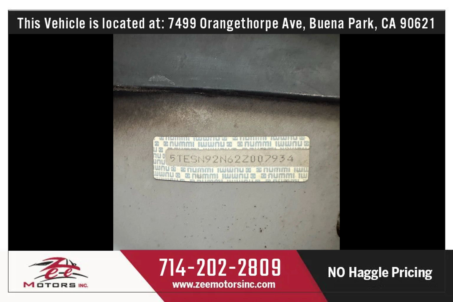 Used 2002 Toyota Tacoma PreRunner image 48