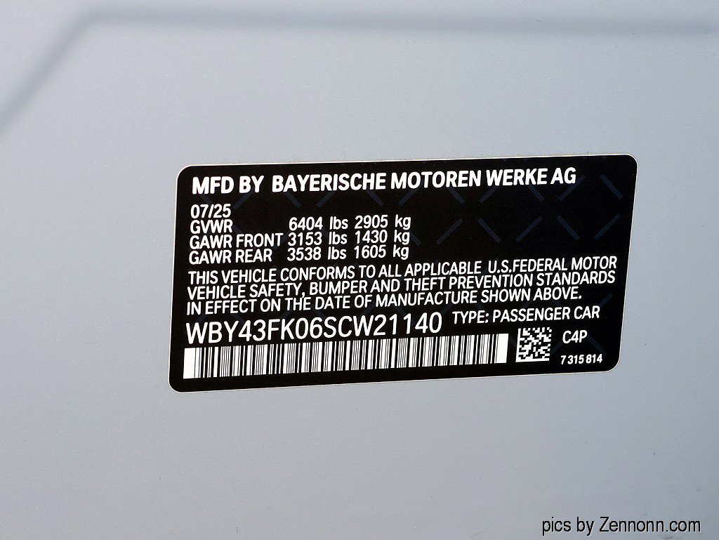 Certified 2025 BMW i5 M60 w/ Premium Package AWD/4WD image 40