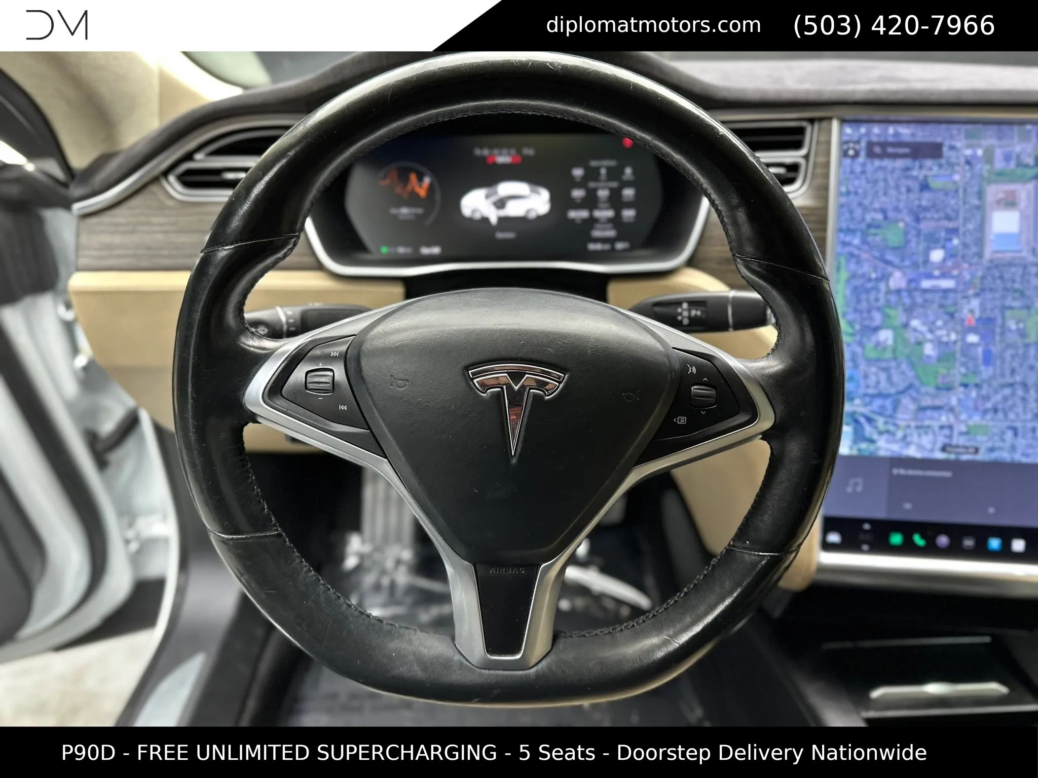Used 2016 Tesla Model S P90D AWD/4WD image 28