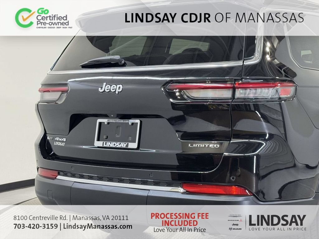 Certified 2021 Jeep Grand Cherokee L Limited AWD/4WD image 9