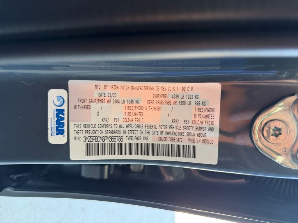 Used 2023 MAZDA MAZDA3 s AWD/4WD image 35