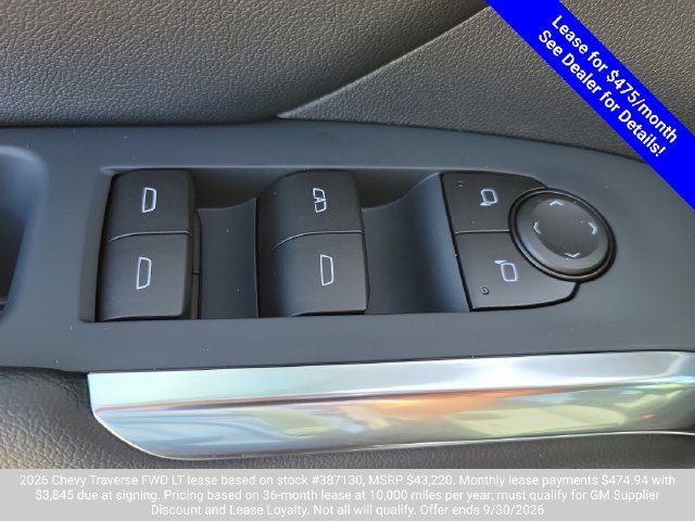 New 2027 Chevrolet Traverse LT w/ LPO, Floor Liner Package FWD image 12