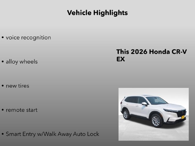 New 2026 Honda CR-V EX image 15