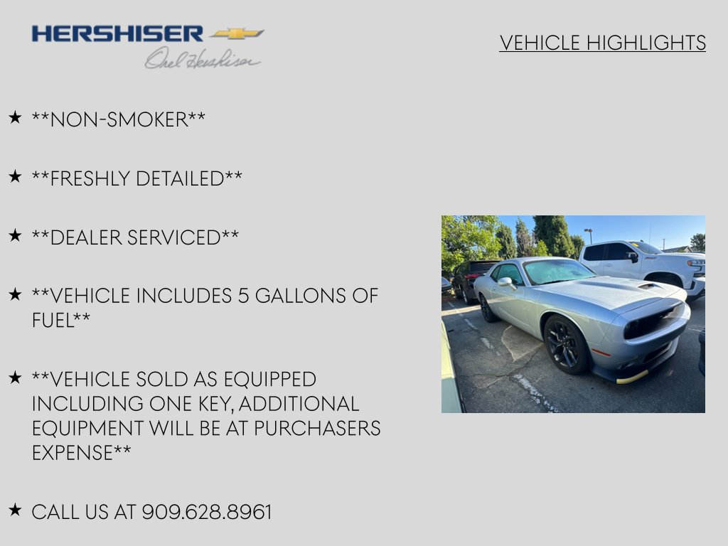 Used 2023 Dodge Challenger GT w/ Blacktop Package RWD image 5