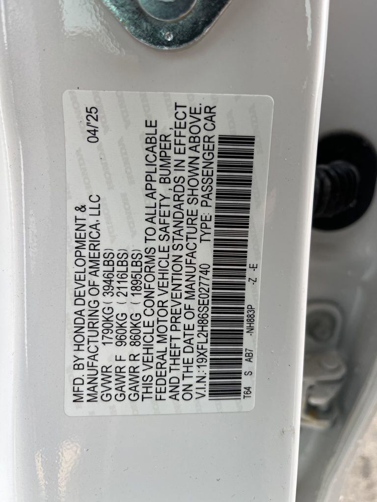 New 2025 Honda Civic Sport image 5