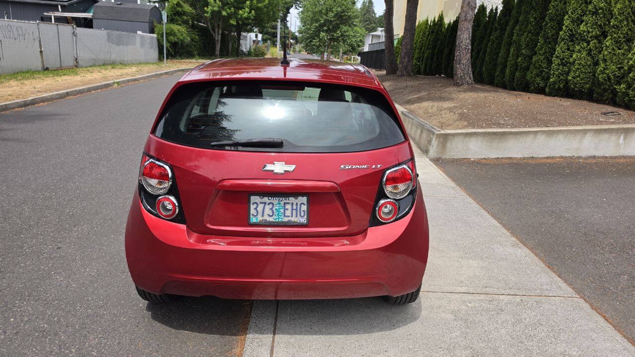Used 2012 Chevrolet Sonic LT FWD image 7
