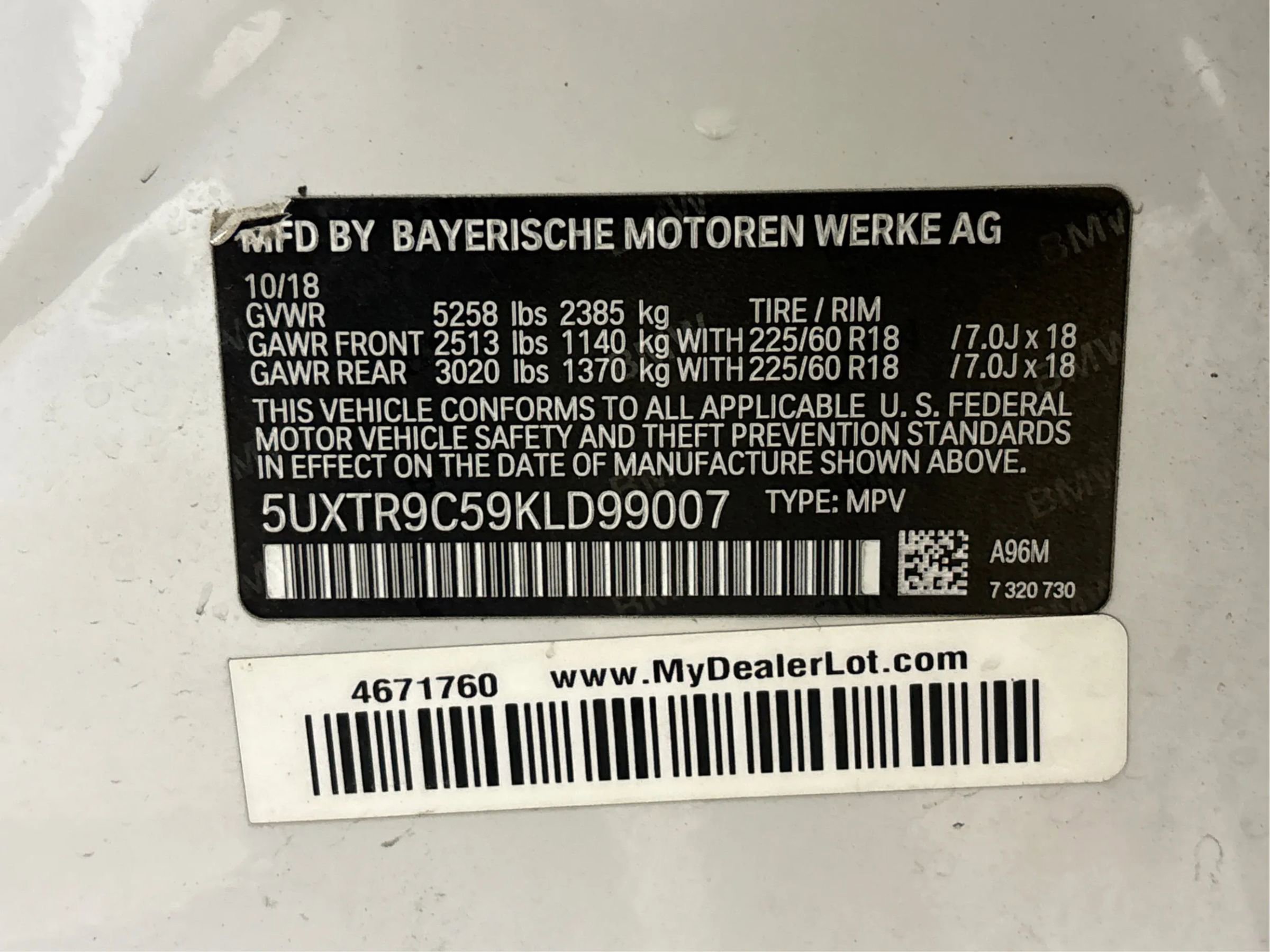 Used 2019 BMW X3 xDrive30i image 30