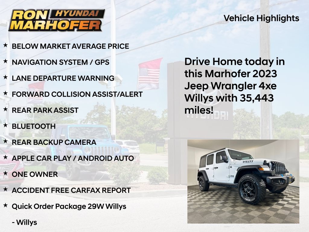 Used 2023 Jeep Wrangler Unlimited w/ Cold Weather Group AWD/4WD image 15