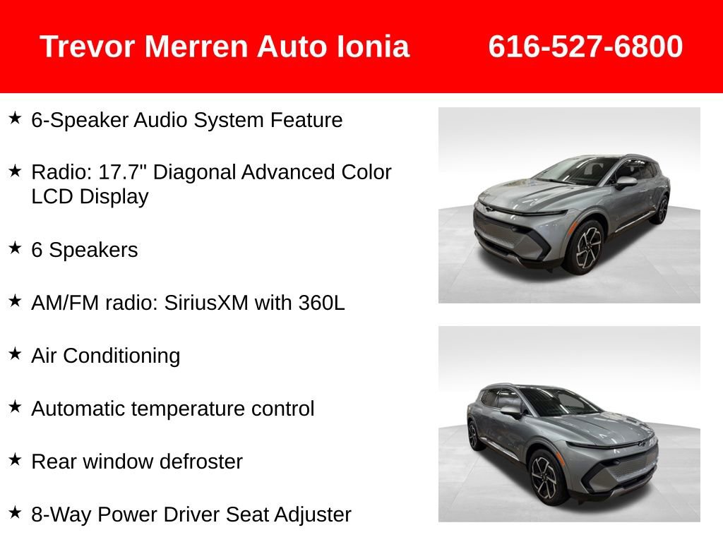 Used 2024 Chevrolet Equinox EV LT w/ LPO, All-Weather Mat Package image 25