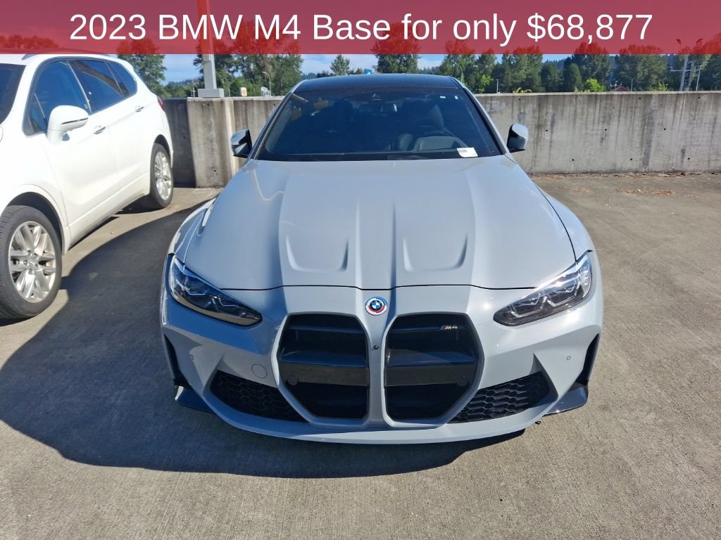 Used 2023 BMW M4 Coupe w/ Executive Package RWD image 3