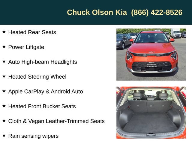 Certified 2023 Kia Niro Wind w/ Wind Preserve Package FWD image 10