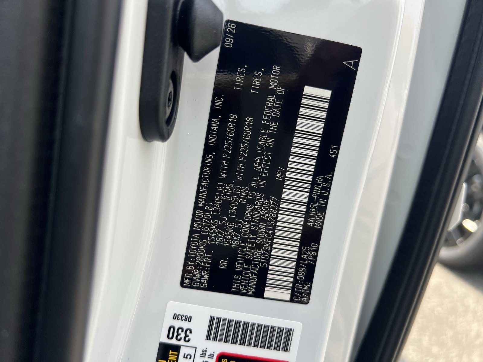New 2026 Toyota Sienna Limited AWD/4WD image 22