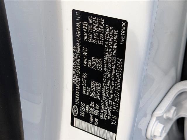 Used 2022 Hyundai Santa Cruz Limited image 26