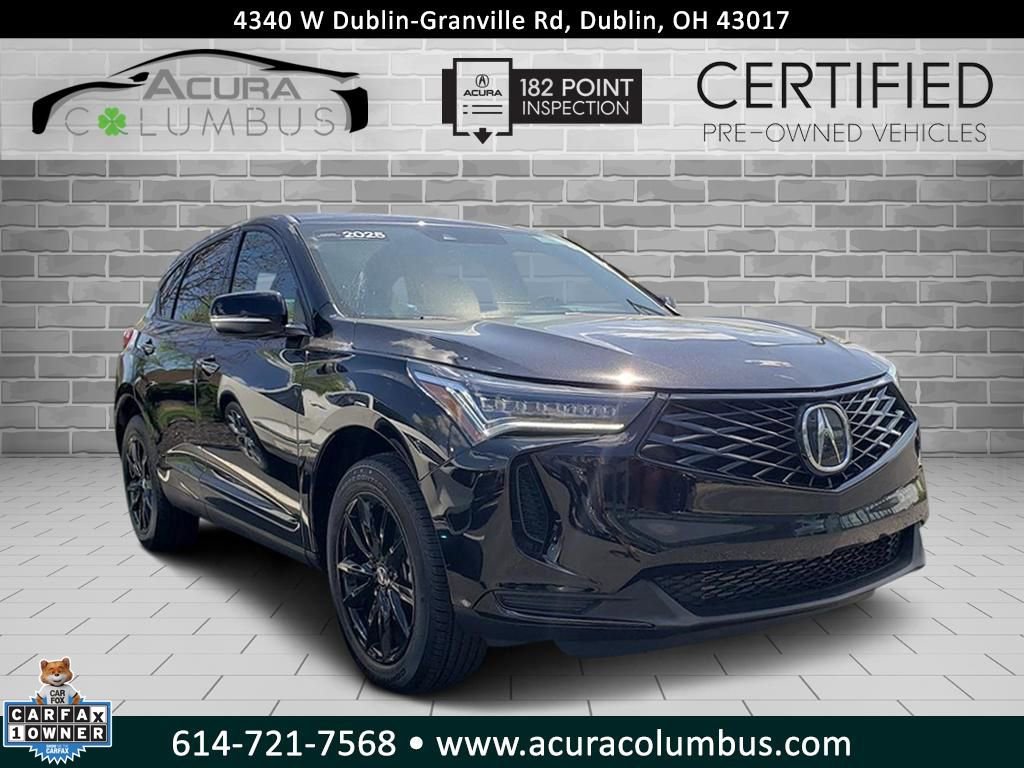 Certified 2025 Acura RDX SH-AWD image 1