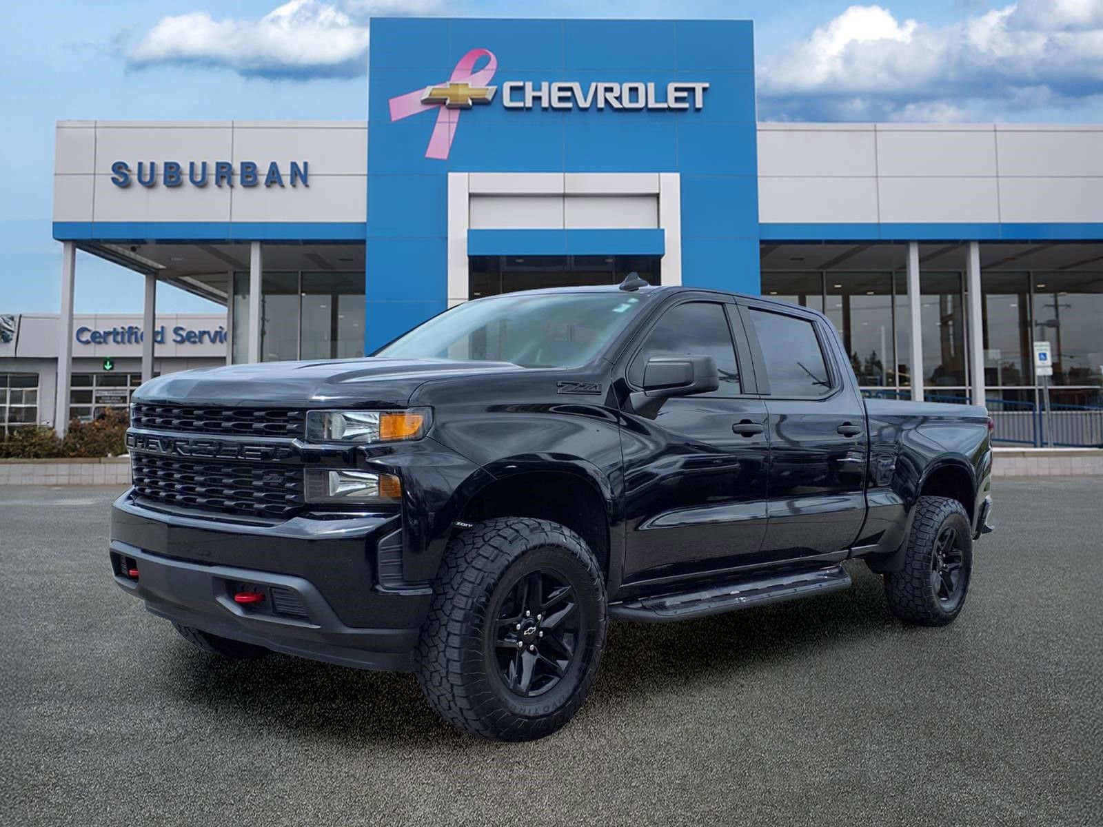 Used 2021 Chevrolet Silverado 1500 Custom Trail Boss w/ LPO, Dark Essentials Package