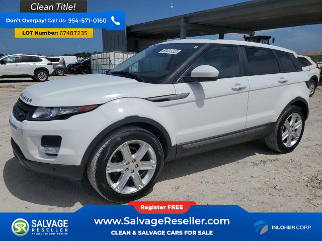 Used 2014 Land Rover Range Rover Evoque Pure Plus