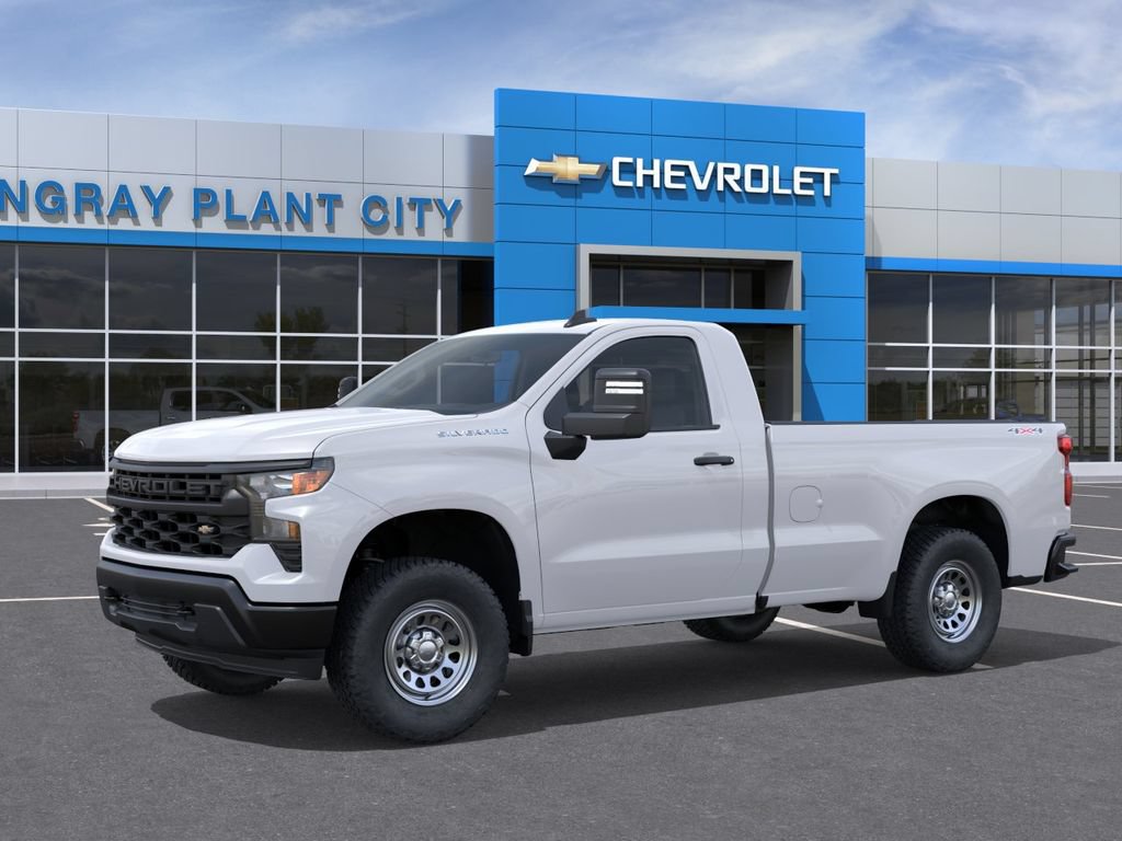 New 2024 Chevrolet Silverado 1500 W/T w/ Trailering Package AWD/4WD image 2