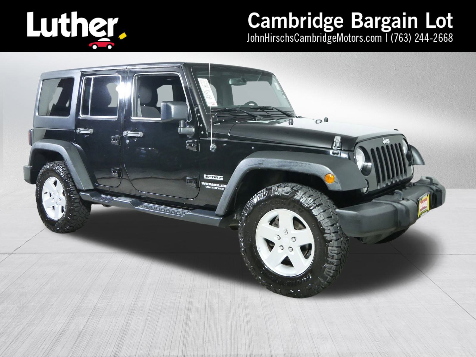 Used 2017 Jeep Wrangler Unlimited Sport w/ Quick Order Package 24S image 1