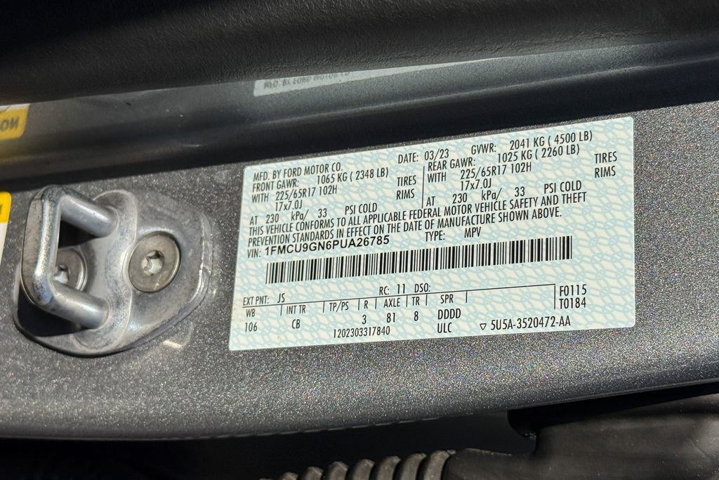 Certified 2023 Ford Escape Active image 22