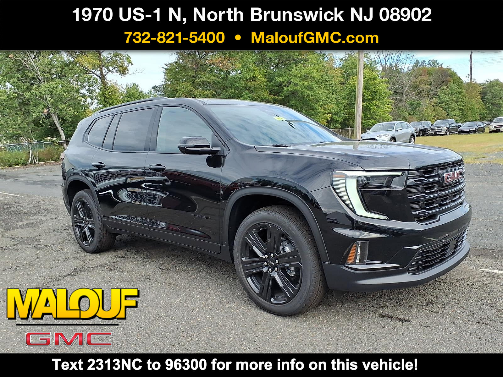 New 2027 GMC Acadia Elevation w/ Black Edition