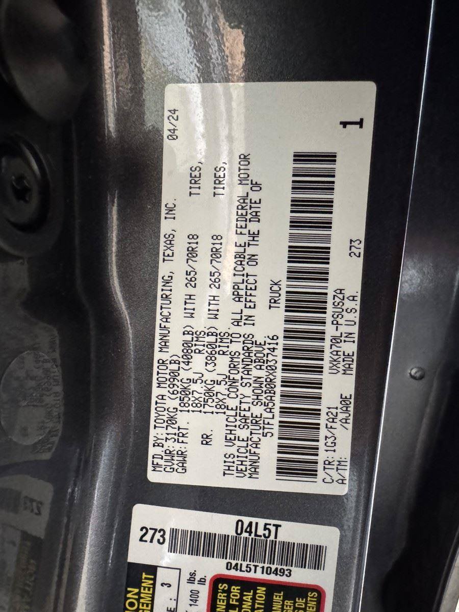Used 2024 Toyota Tundra SR5 RWD image 47