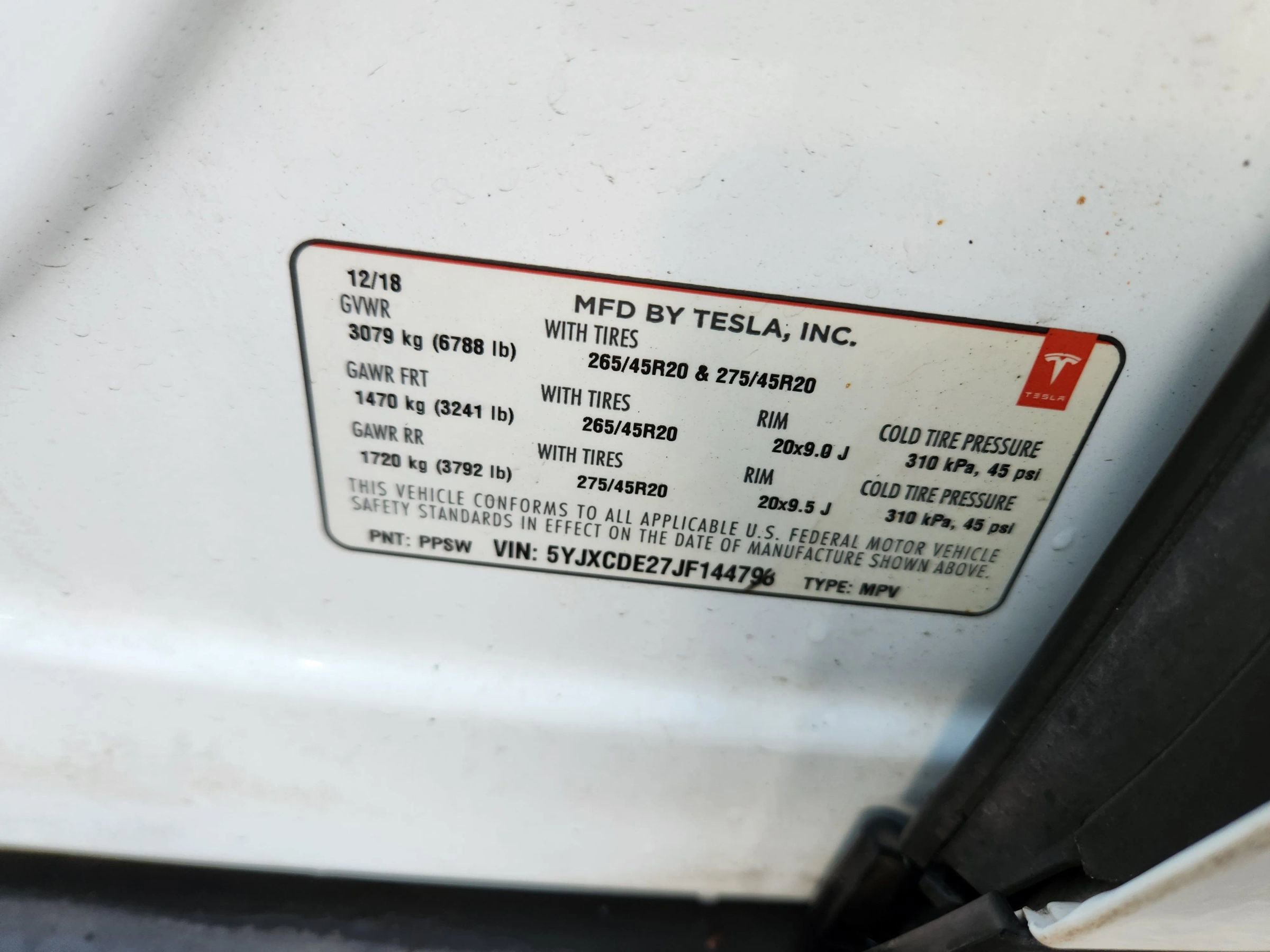 Used 2018 Tesla Model X P100D AWD/4WD image 36