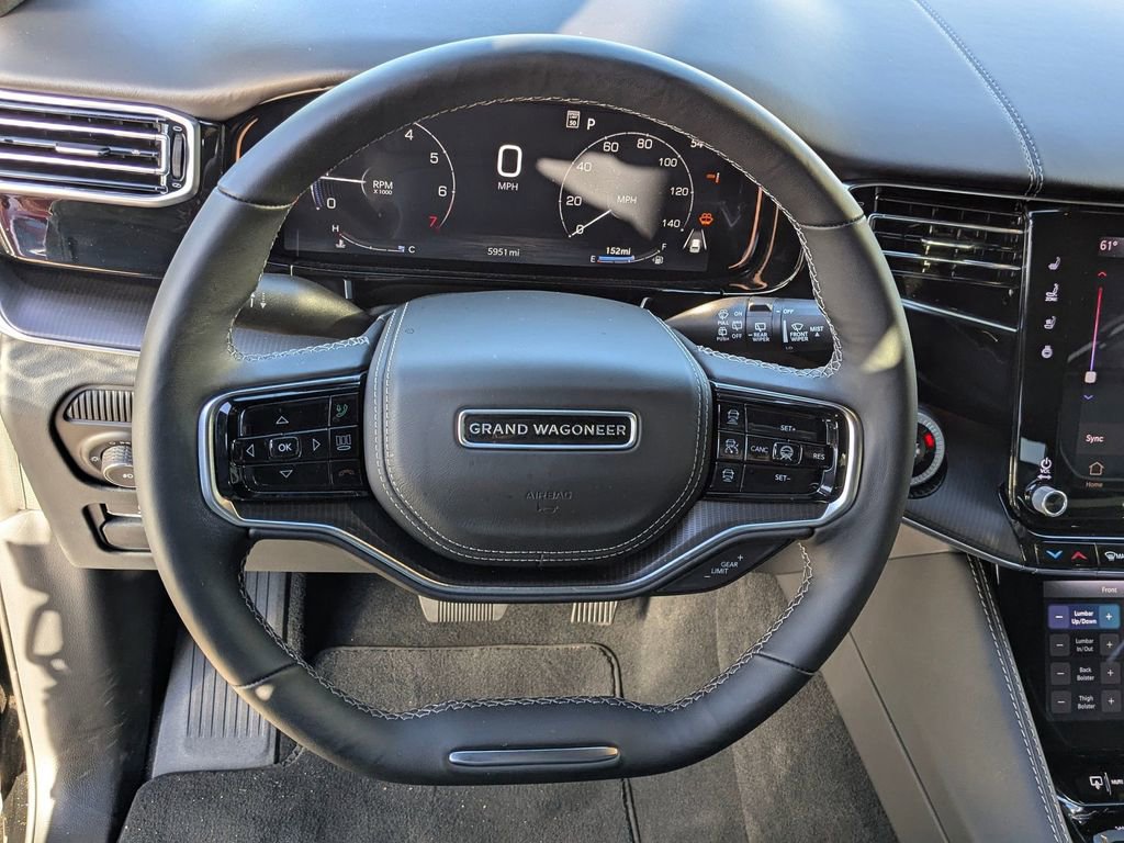 New 2025 Jeep Grand Wagoneer L Series II Obsidian w/ Quick Order Packagew 28T image 17