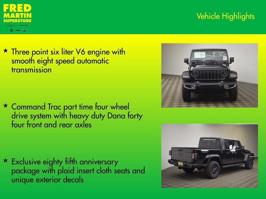New 2026 Jeep Gladiator Sport AWD/4WD image 8
