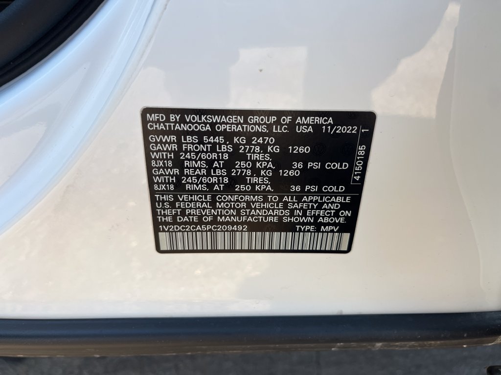 Used 2023 Volkswagen Atlas Cross Sport SE FWD image 31
