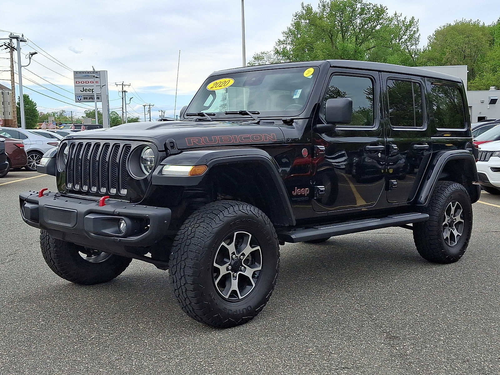 Used 2020 Jeep Wrangler Unlimited Rubicon w/ Advanced Safety Group AWD/4WD image 3