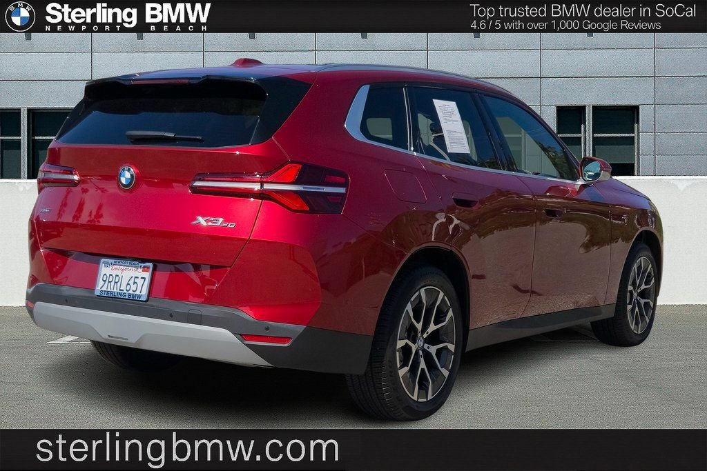 Used 2025 BMW X3 xDrive30i w/ Convenience Package image 25