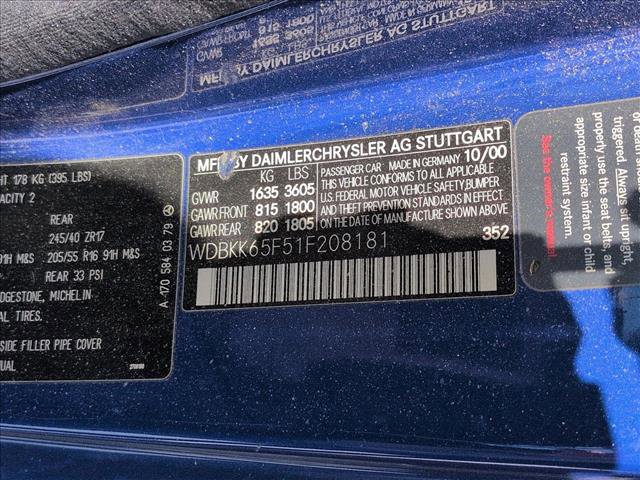 Used 2001 Mercedes-Benz SLK 320 image 14