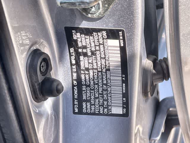 Certified 2018 Honda Civic EX image 22