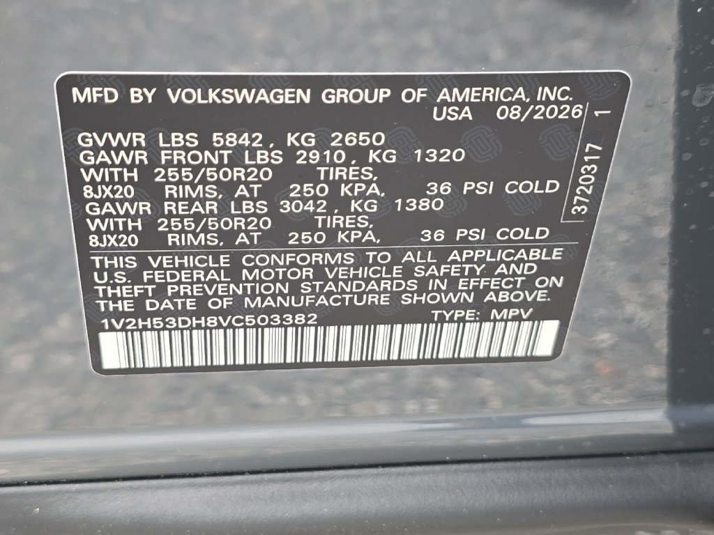 New 2027 Volkswagen Atlas SE FWD image 29