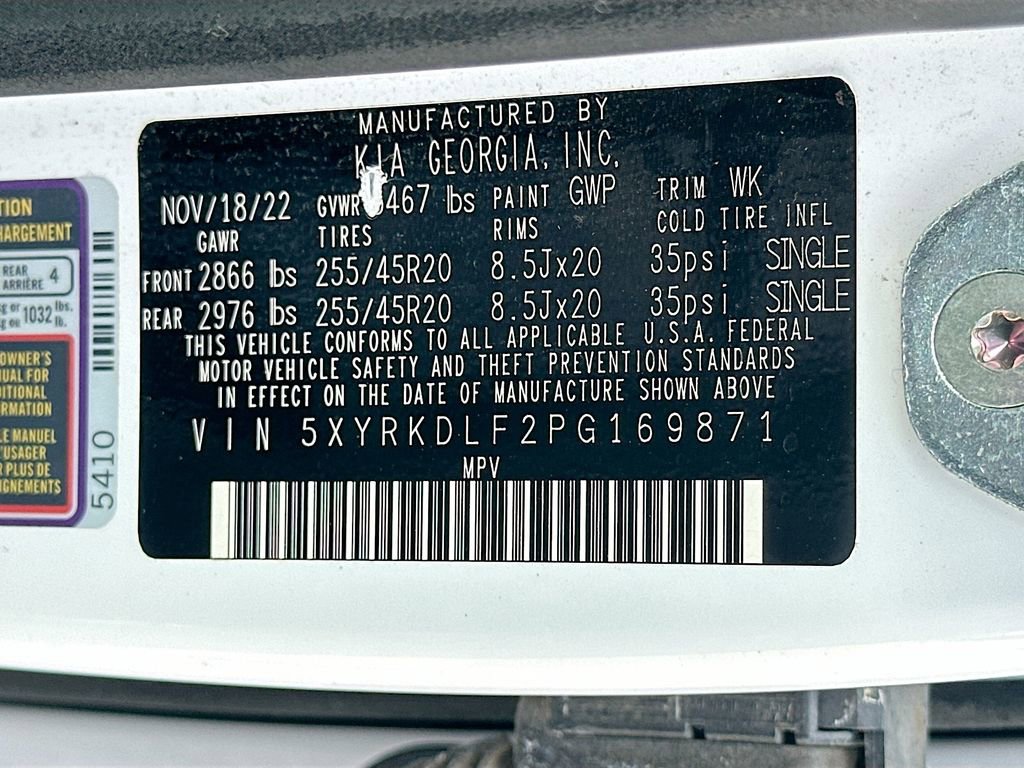 Certified 2023 Kia Sorento SX AWD/4WD image 33