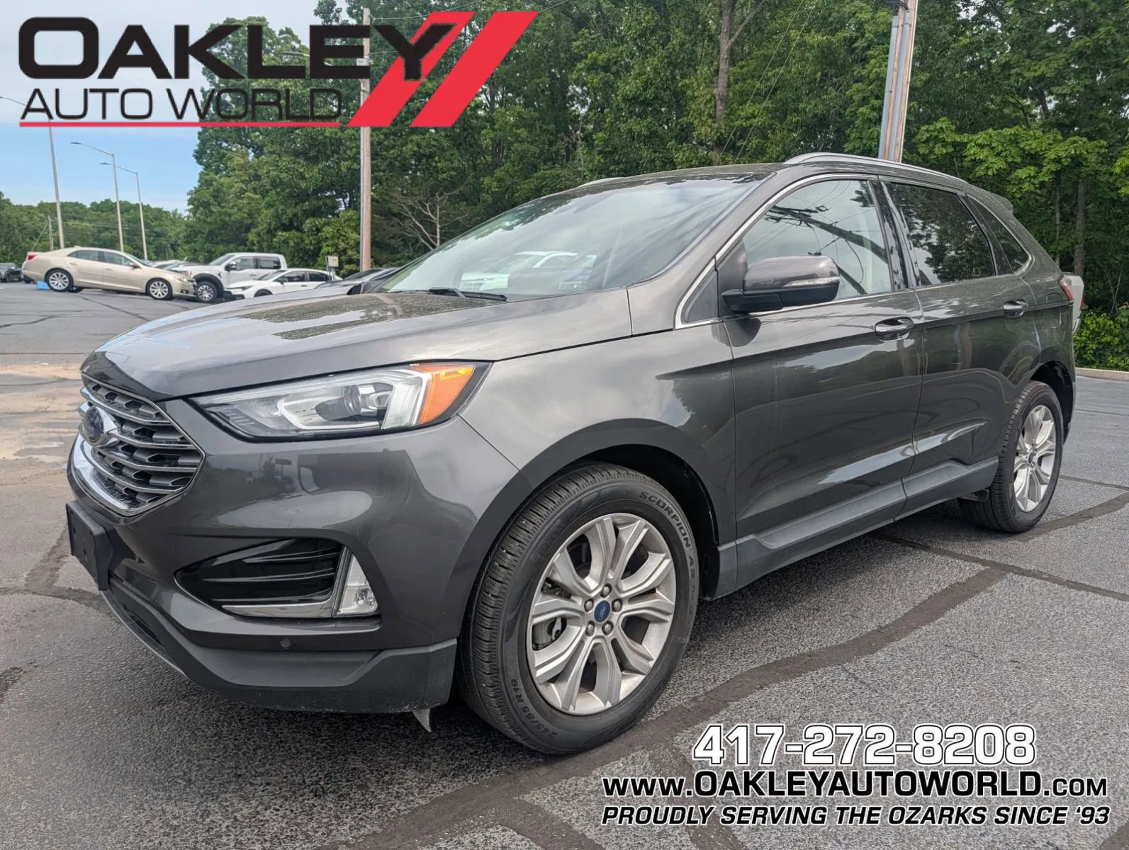 Used 2020 Ford Edge Titanium AWD/4WD image 1