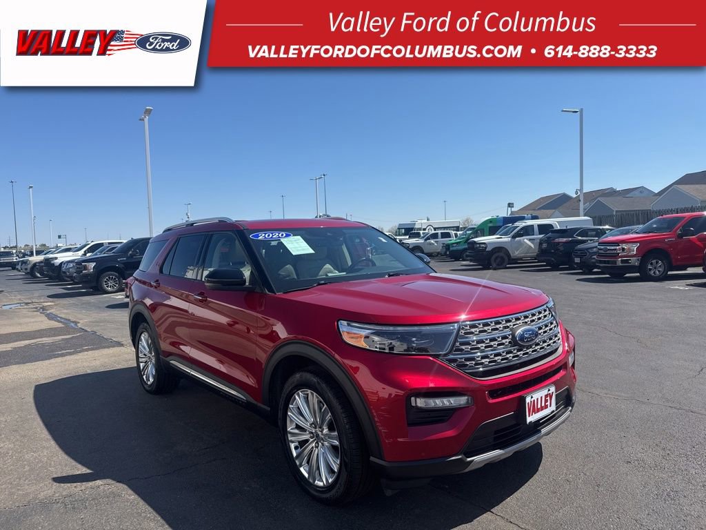 Used 2020 Ford Explorer Limited w/ Class III Trailer Tow Package image 1